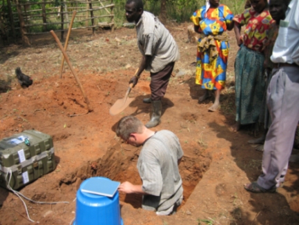 'Set-up of a seismic station in Uganda';return true
